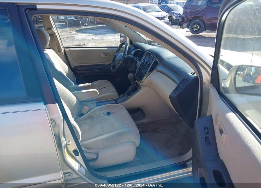 2003 TOYOTA HIGHLANDER V6 VIN: JTEHF21A430142386