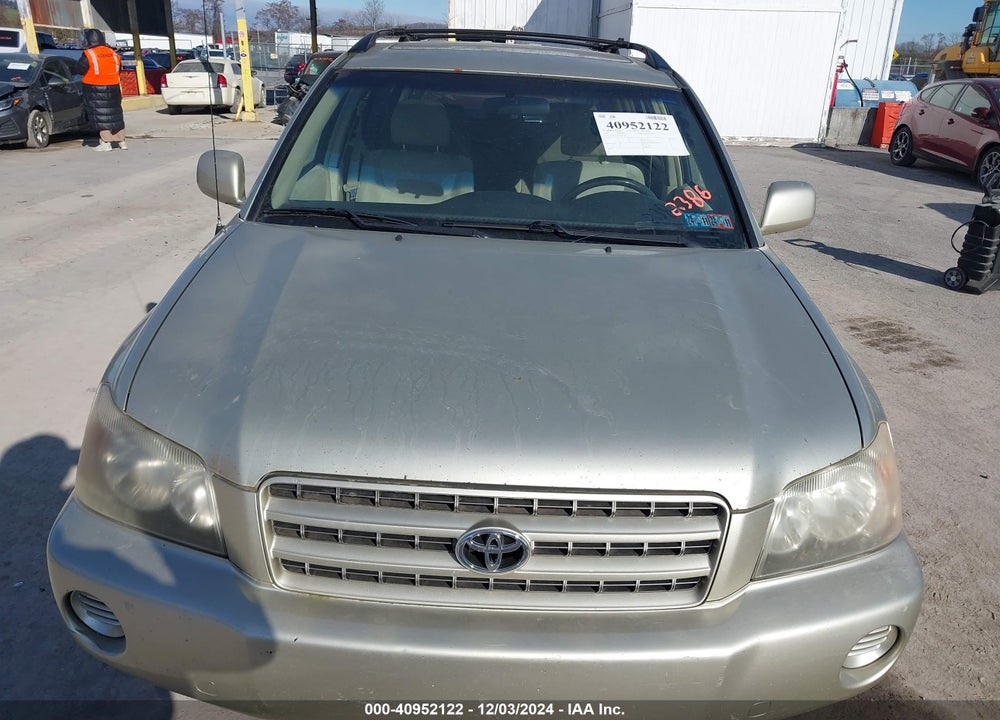 2003 TOYOTA HIGHLANDER V6 VIN: JTEHF21A430142386