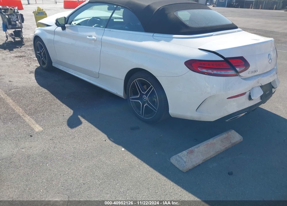 2021 MERCEDES-BENZ C 300 CABRIOLET VIN: W1KWK8DB4MG089282