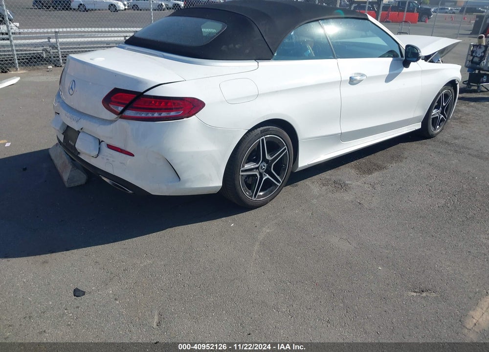 2021 MERCEDES-BENZ C 300 CABRIOLET VIN: W1KWK8DB4MG089282