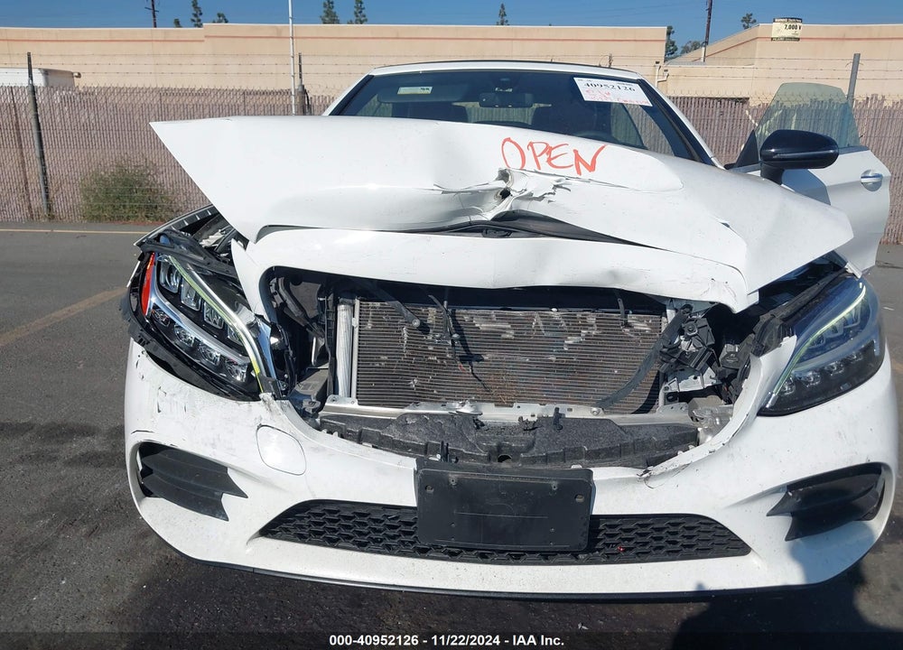 2021 MERCEDES-BENZ C 300 CABRIOLET VIN: W1KWK8DB4MG089282