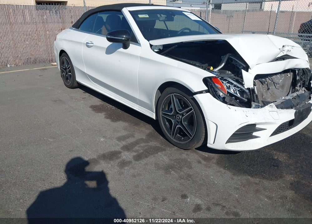 2021 MERCEDES-BENZ C 300 CABRIOLET VIN: W1KWK8DB4MG089282