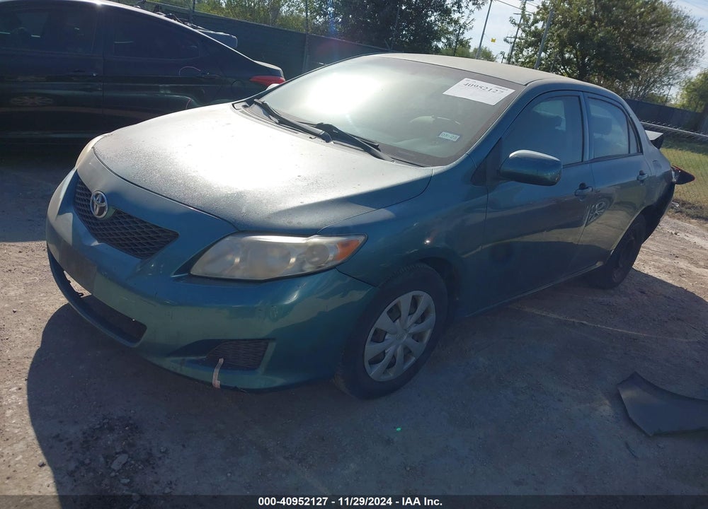 2009 TOYOTA COROLLA LE VIN: JTDBL40E09J032490