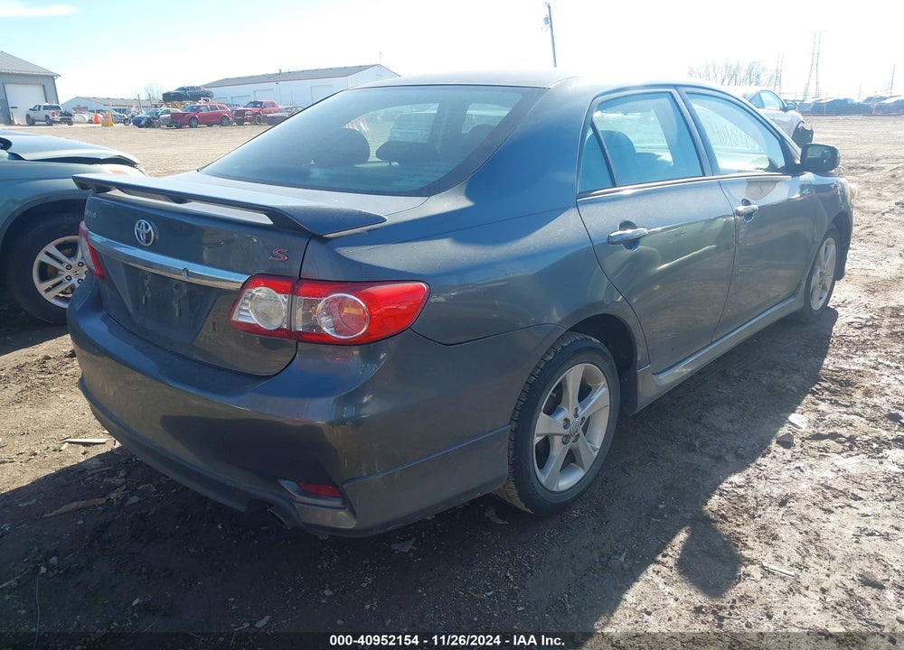 2013 TOYOTA COROLLA S VIN: 2T1BU4EE4DC946526