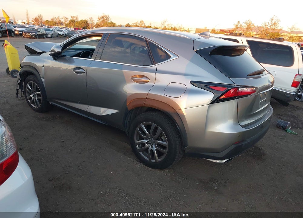 2016 LEXUS NX 200T VIN: JTJBARBZ9G2086992