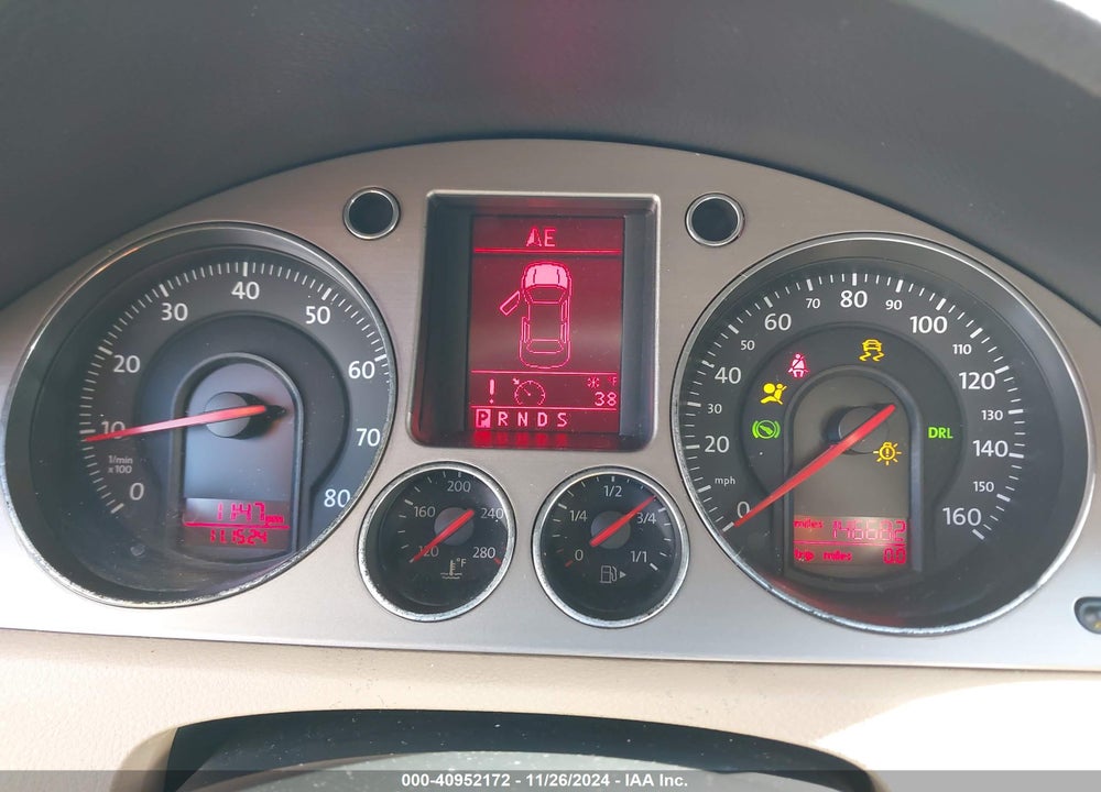2009 VOLKSWAGEN PASSAT KOMFORT VIN: WVWJK73C19P037818