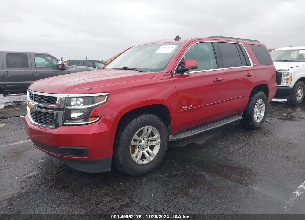 2015 CHEVROLET TAHOE LT VIN: 1GNSKBKCXFR233000