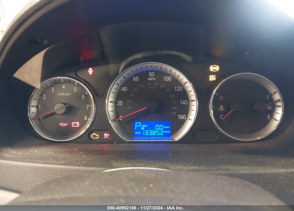 2009 HYUNDAI SONATA GLS VIN: 5NPET46C29H451856