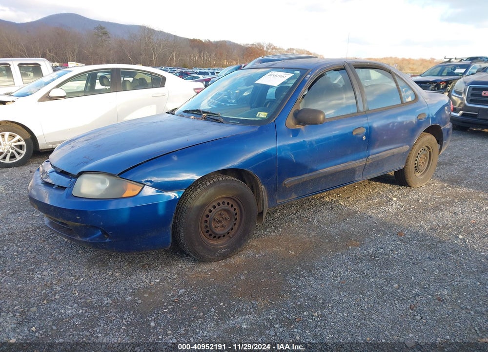 2004 CHEVROLET CAVALIER VIN: 1G1JC52F647361703