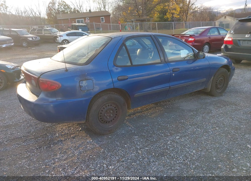 2004 CHEVROLET CAVALIER VIN: 1G1JC52F647361703
