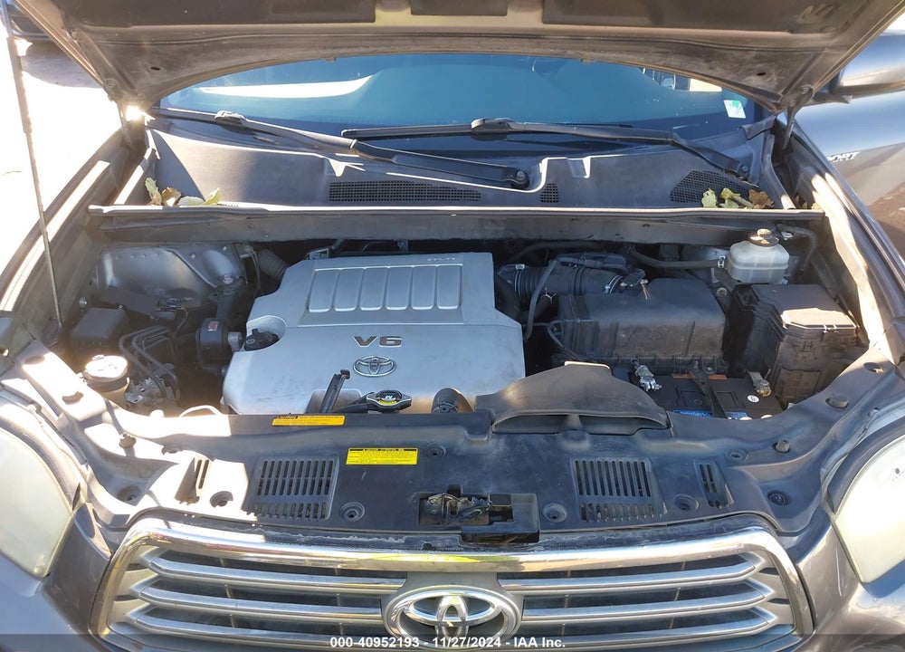 2008 TOYOTA HIGHLANDER SPORT VIN: JTEES43A582064221