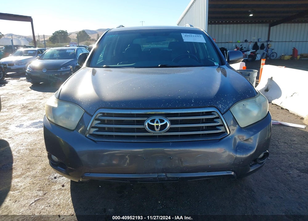2008 TOYOTA HIGHLANDER SPORT VIN: JTEES43A582064221