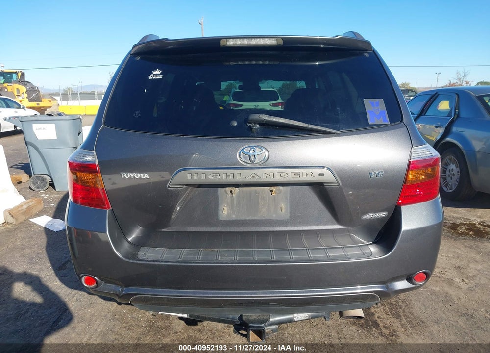2008 TOYOTA HIGHLANDER SPORT VIN: JTEES43A582064221