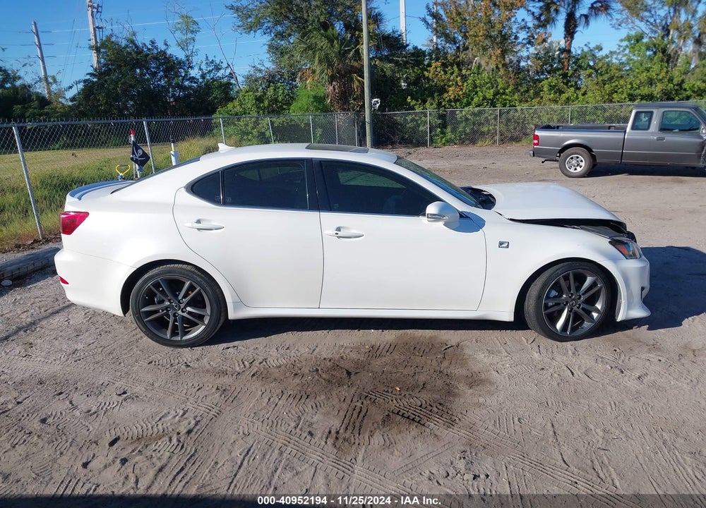 2012 LEXUS IS 250 VIN: JTHBF5C21C5168916