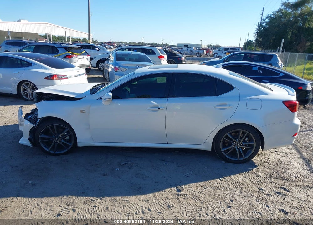 2012 LEXUS IS 250 VIN: JTHBF5C21C5168916