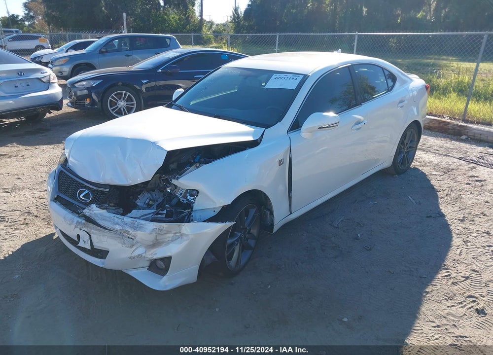2012 LEXUS IS 250 VIN: JTHBF5C21C5168916