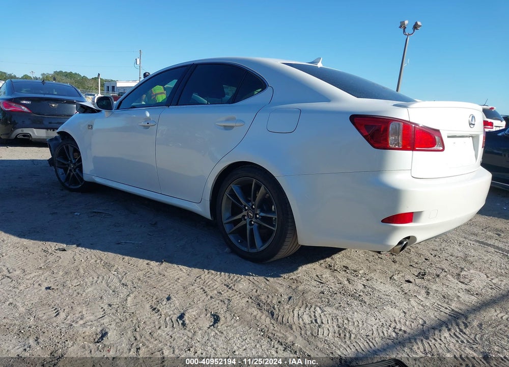 2012 LEXUS IS 250 VIN: JTHBF5C21C5168916