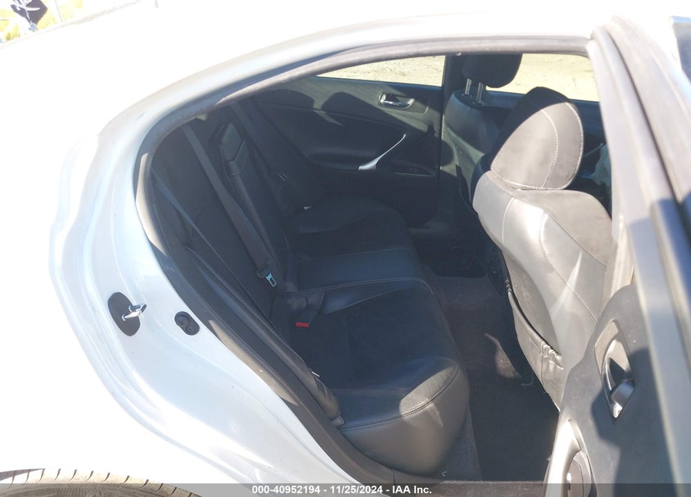 2012 LEXUS IS 250 VIN: JTHBF5C21C5168916