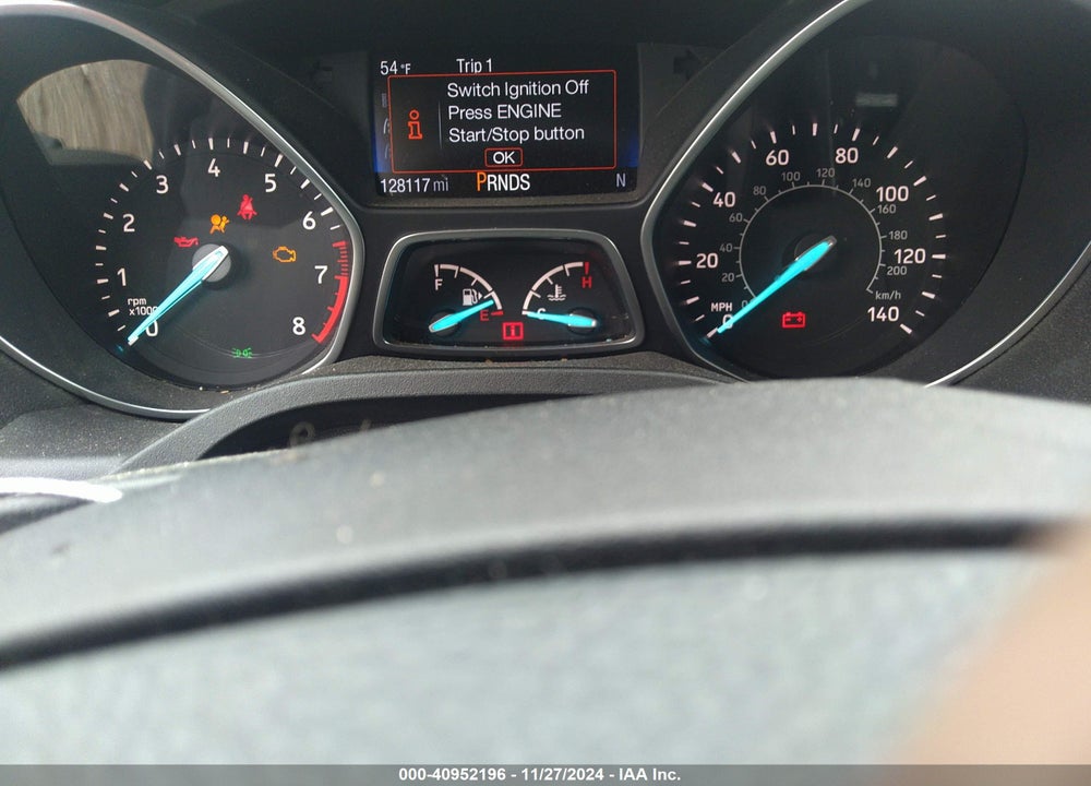 2017 FORD ESCAPE TITANIUM VIN: 1FMCU0J95HUD34782