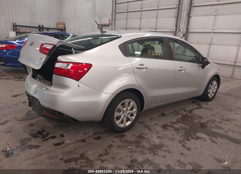 2014 KIA RIO LX VIN: KNADM4A35E6417850