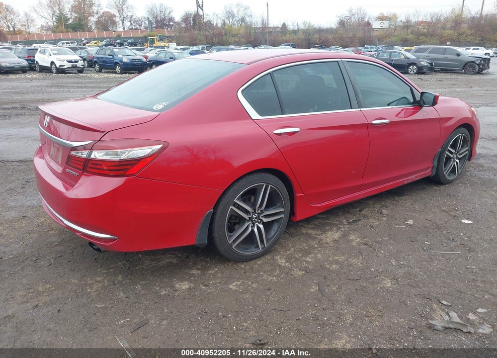 2016 HONDA ACCORD SPORT VIN: 1HGCR2F55GA182530