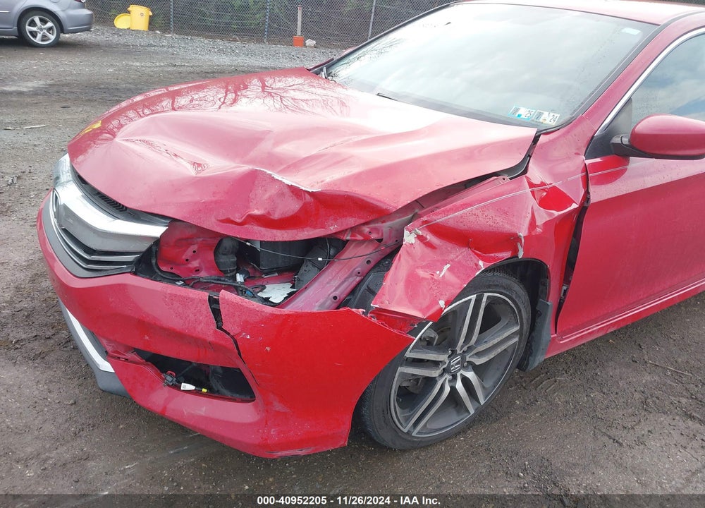 2016 HONDA ACCORD SPORT VIN: 1HGCR2F55GA182530