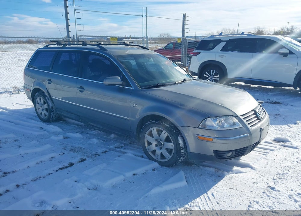 2002 VOLKSWAGEN PASSAT GLX VIN: WVWYH63B12E424935
