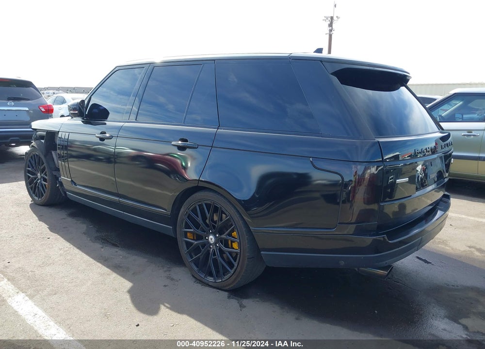2016 LAND ROVER RANGE ROVER 5.0L V8 SUPERCHARGED VIN: SALGS2EF3GA284237