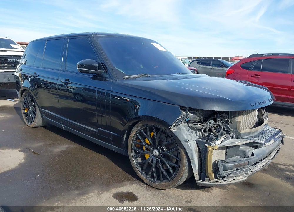 2016 LAND ROVER RANGE ROVER 5.0L V8 SUPERCHARGED VIN: SALGS2EF3GA284237