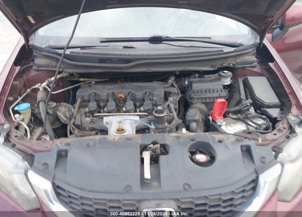 2013 HONDA CIVIC LX VIN: 19XFB2F57DE002778