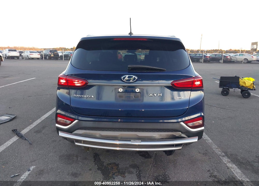 2019 HYUNDAI SANTA FE SE VIN: 5NMS2CAD5KH042513