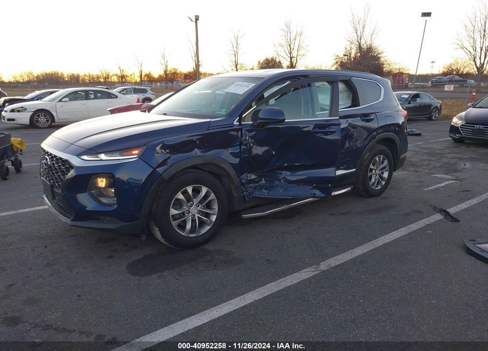 2019 HYUNDAI SANTA FE SE VIN: 5NMS2CAD5KH042513