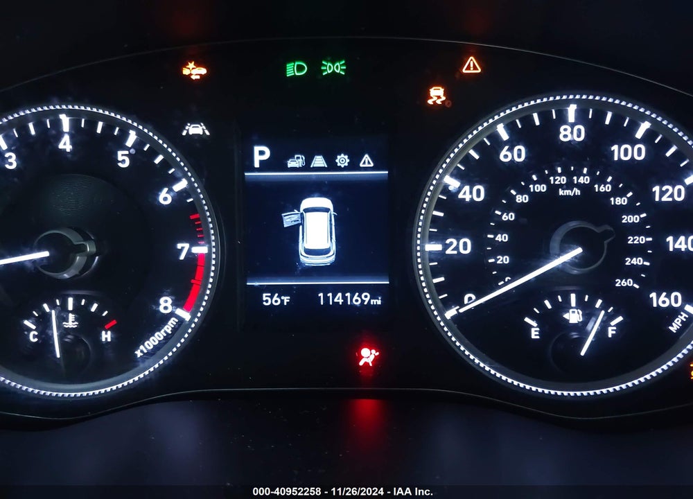 2019 HYUNDAI SANTA FE SE VIN: 5NMS2CAD5KH042513