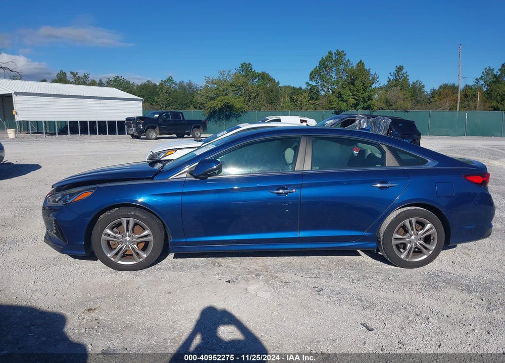 2018 HYUNDAI SONATA SEL VIN: 5NPE34AF3JH639257