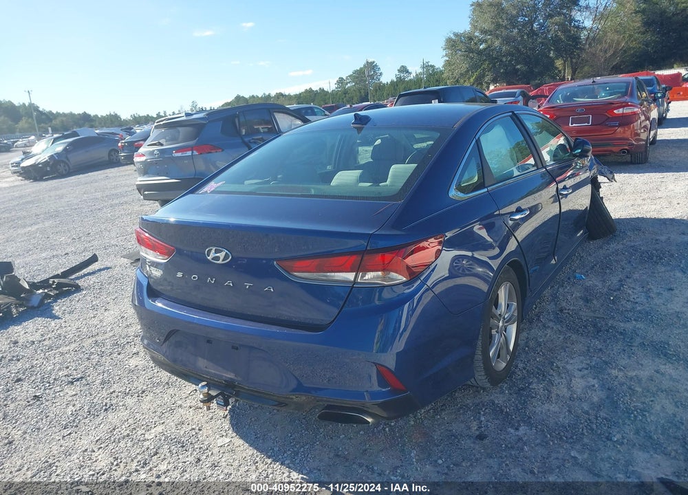 2018 HYUNDAI SONATA SEL VIN: 5NPE34AF3JH639257