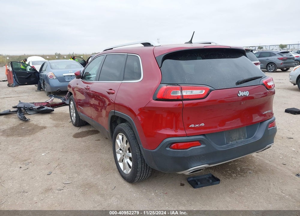 2015 JEEP CHEROKEE LIMITED VIN: 1C4PJMDS8FW523321