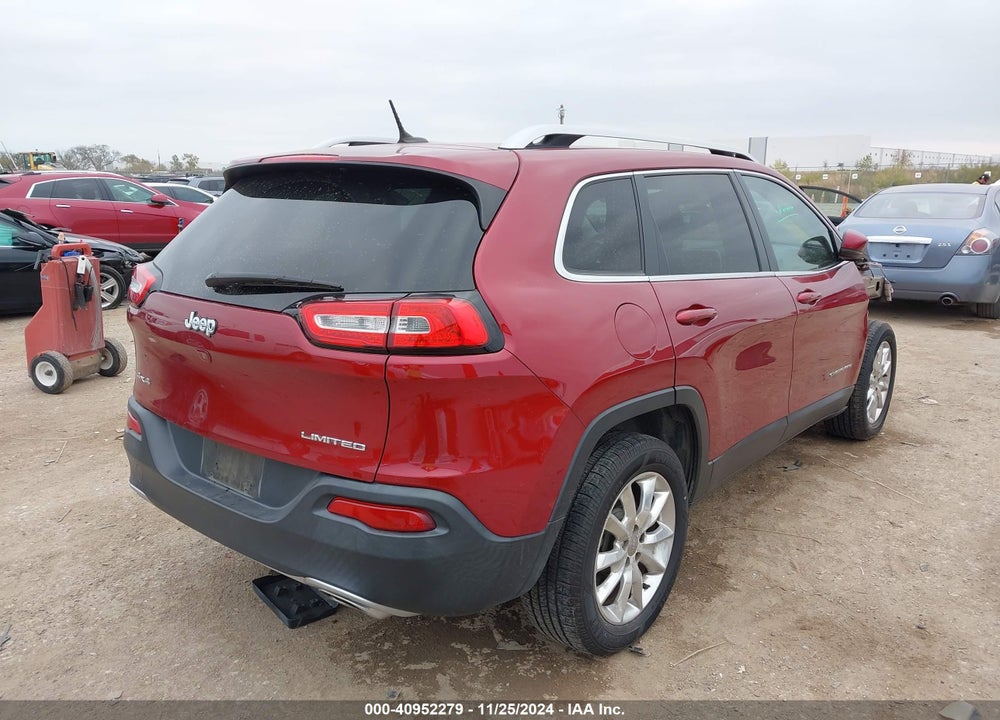 2015 JEEP CHEROKEE LIMITED VIN: 1C4PJMDS8FW523321