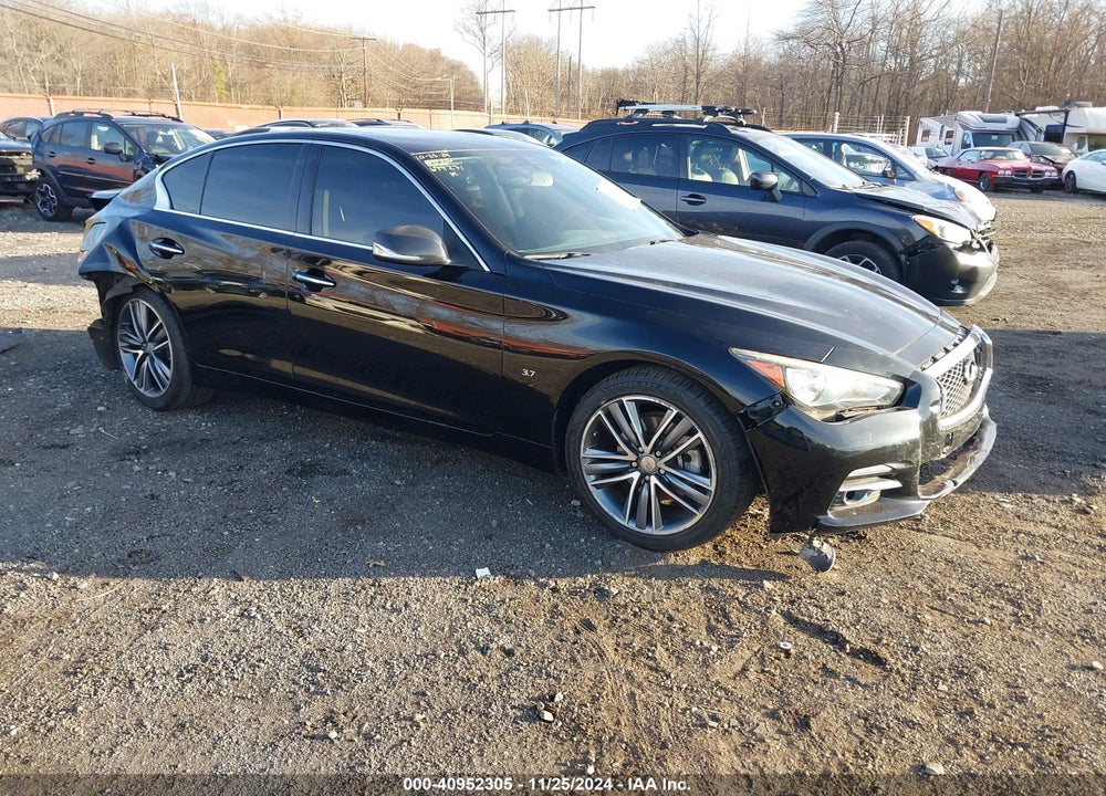 2014 INFINITI Q50 PREMIUM/SPORT VIN: JN1BV7AR1EM699271