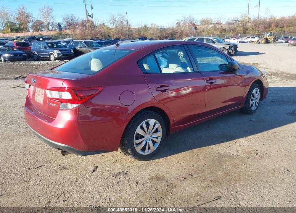 2019 SUBARU IMPREZA 2.0I VIN: 4S3GKAA67K3607600