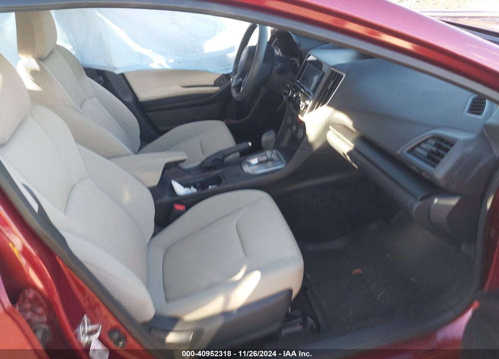 2019 SUBARU IMPREZA 2.0I VIN: 4S3GKAA67K3607600