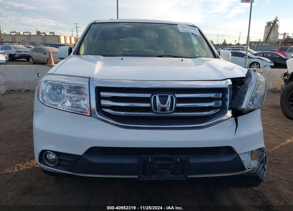 2013 HONDA PILOT EX-L VIN: 5FNYF3H59DB028535