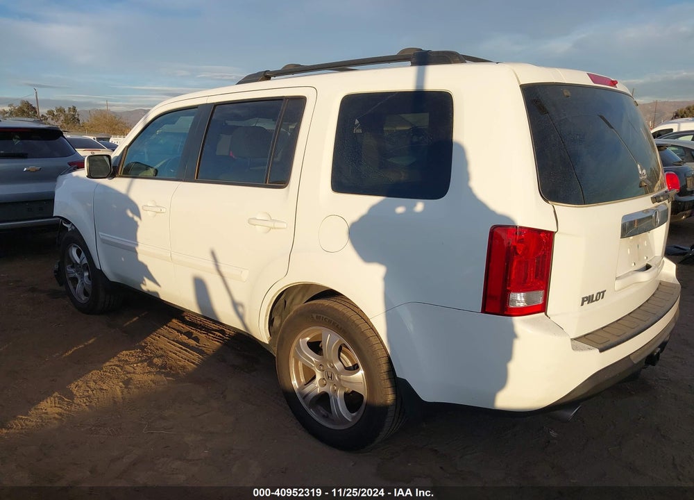 2013 HONDA PILOT EX-L VIN: 5FNYF3H59DB028535