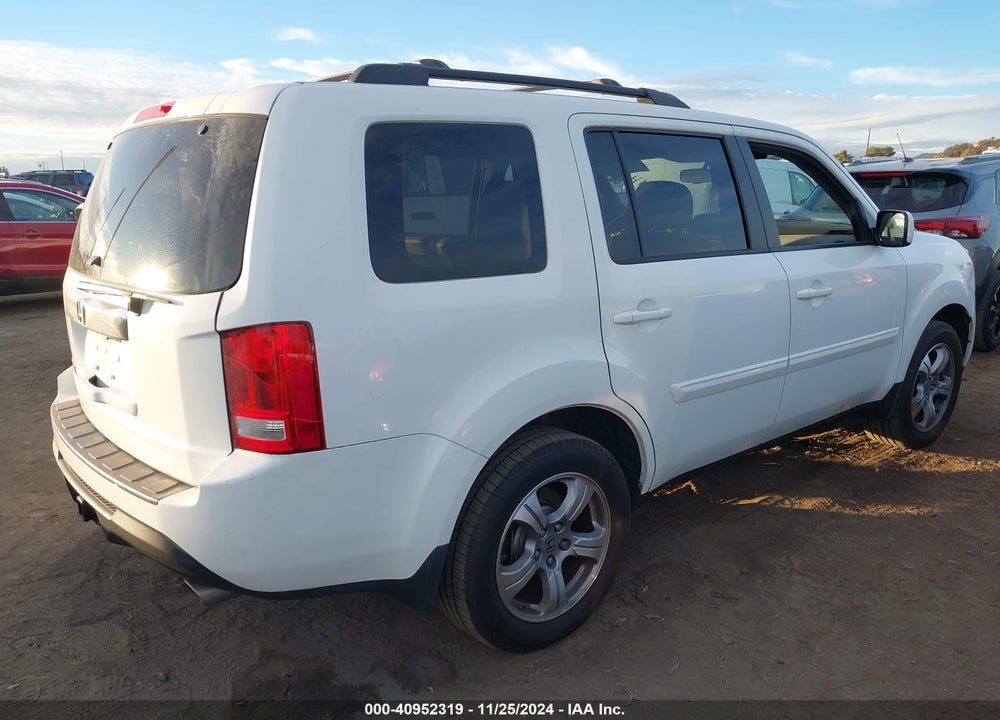 2013 HONDA PILOT EX-L VIN: 5FNYF3H59DB028535