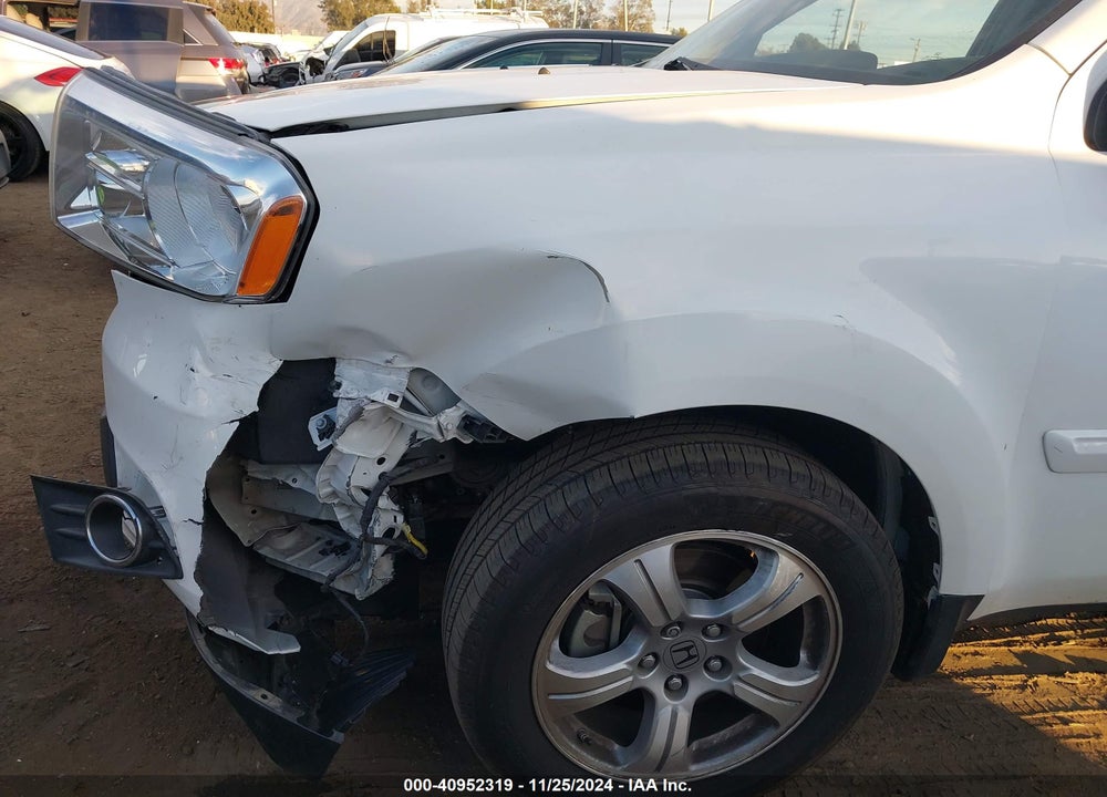 2013 HONDA PILOT EX-L VIN: 5FNYF3H59DB028535