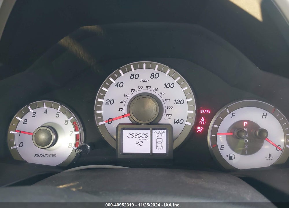 2013 HONDA PILOT EX-L VIN: 5FNYF3H59DB028535