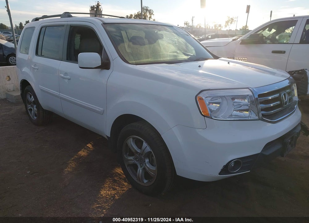 2013 HONDA PILOT EX-L VIN: 5FNYF3H59DB028535