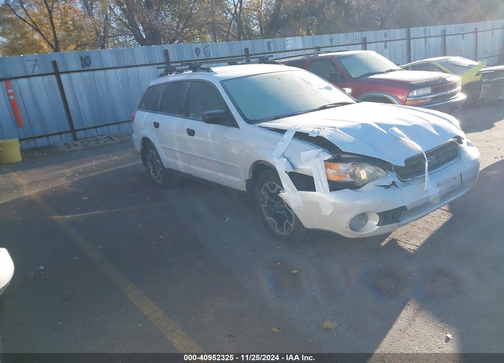 2007 SUBARU OUTBACK 2.5I/2.5I BASIC/2.5I L.L. BEAN EDITION VIN: 4S4BP61CX77341970