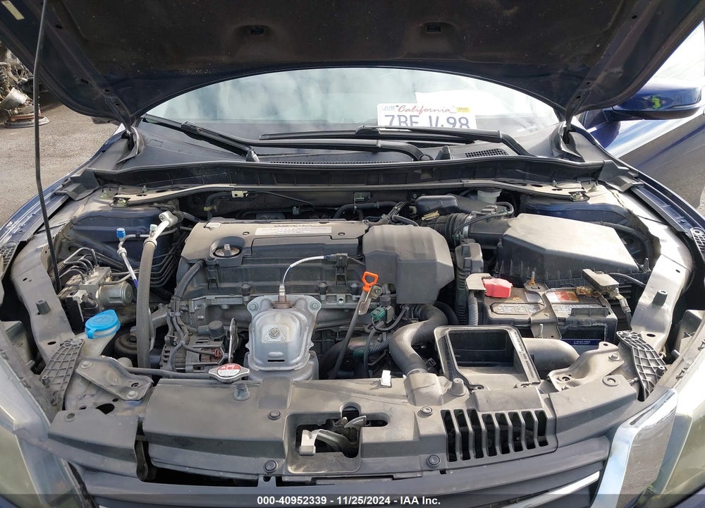 2013 HONDA ACCORD EX VIN: 1HGCR2F79DA168899
