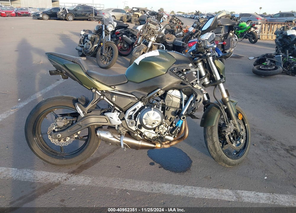 2018 KAWASAKI ER650 G VIN: JKAEREG10JDA02247