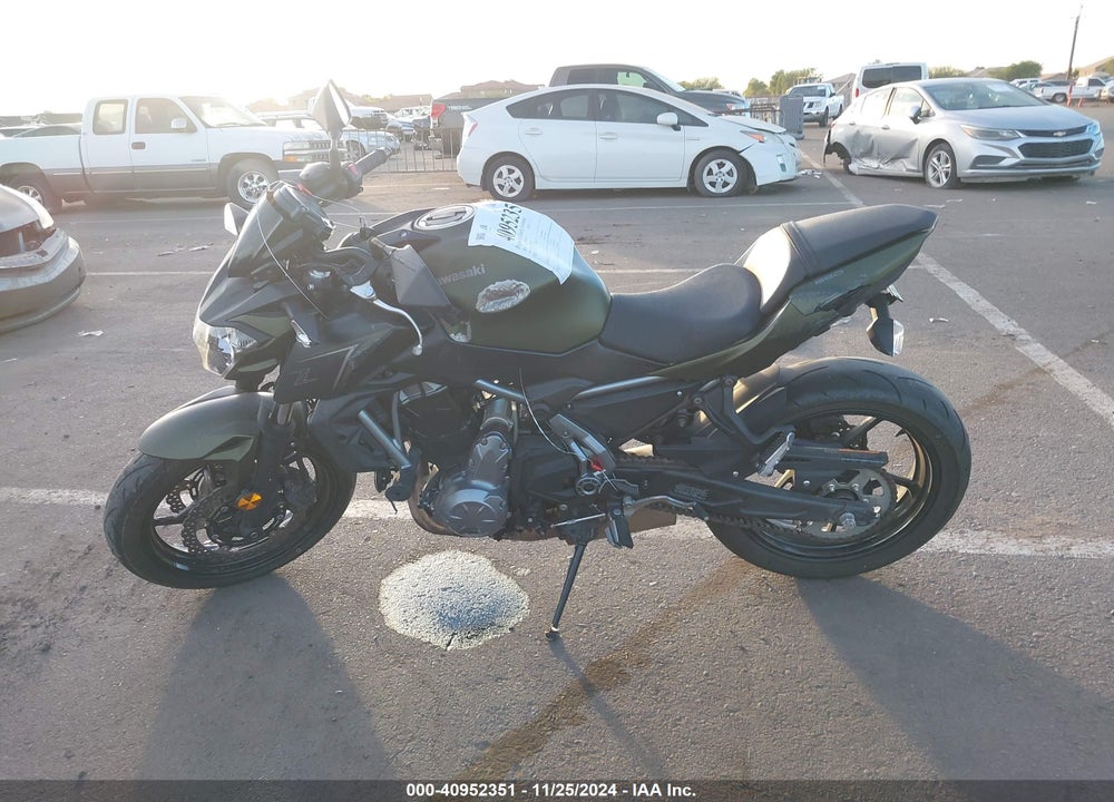 2018 KAWASAKI ER650 G VIN: JKAEREG10JDA02247